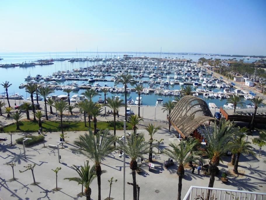 Tranquilo Apartamento Con Vistas Al Mar. Port de Alcudia  Luaran gambar
