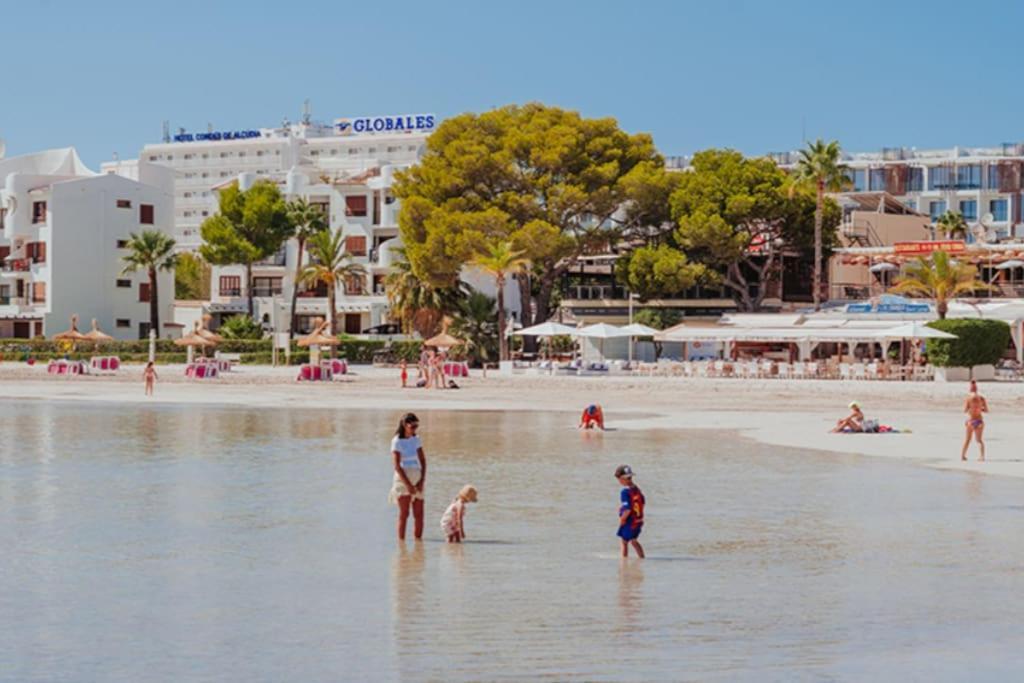 Tranquilo Apartamento Con Vistas Al Mar. Port de Alcudia  Luaran gambar