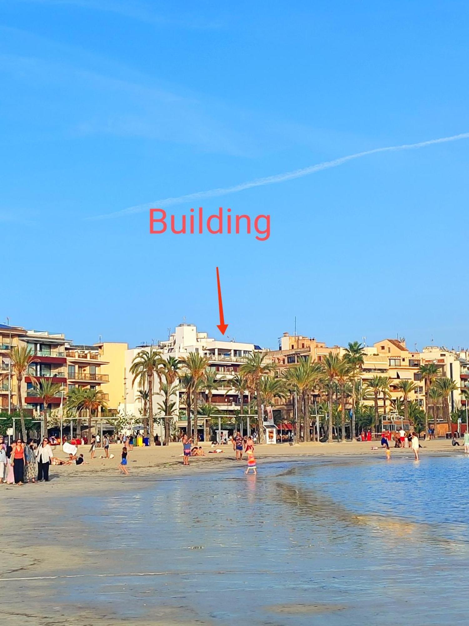 Tranquilo Apartamento Con Vistas Al Mar. Port de Alcudia  Luaran gambar